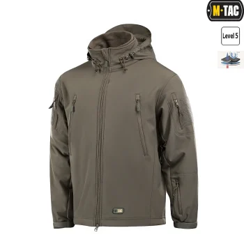 Куртка зимова, M-Tac SOFT SHELL з підстібкою, Olive
