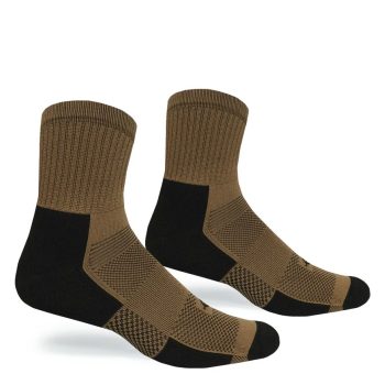 Шкарпетки Covert Threads JUNGLE Micro-Crew Coyote Brown