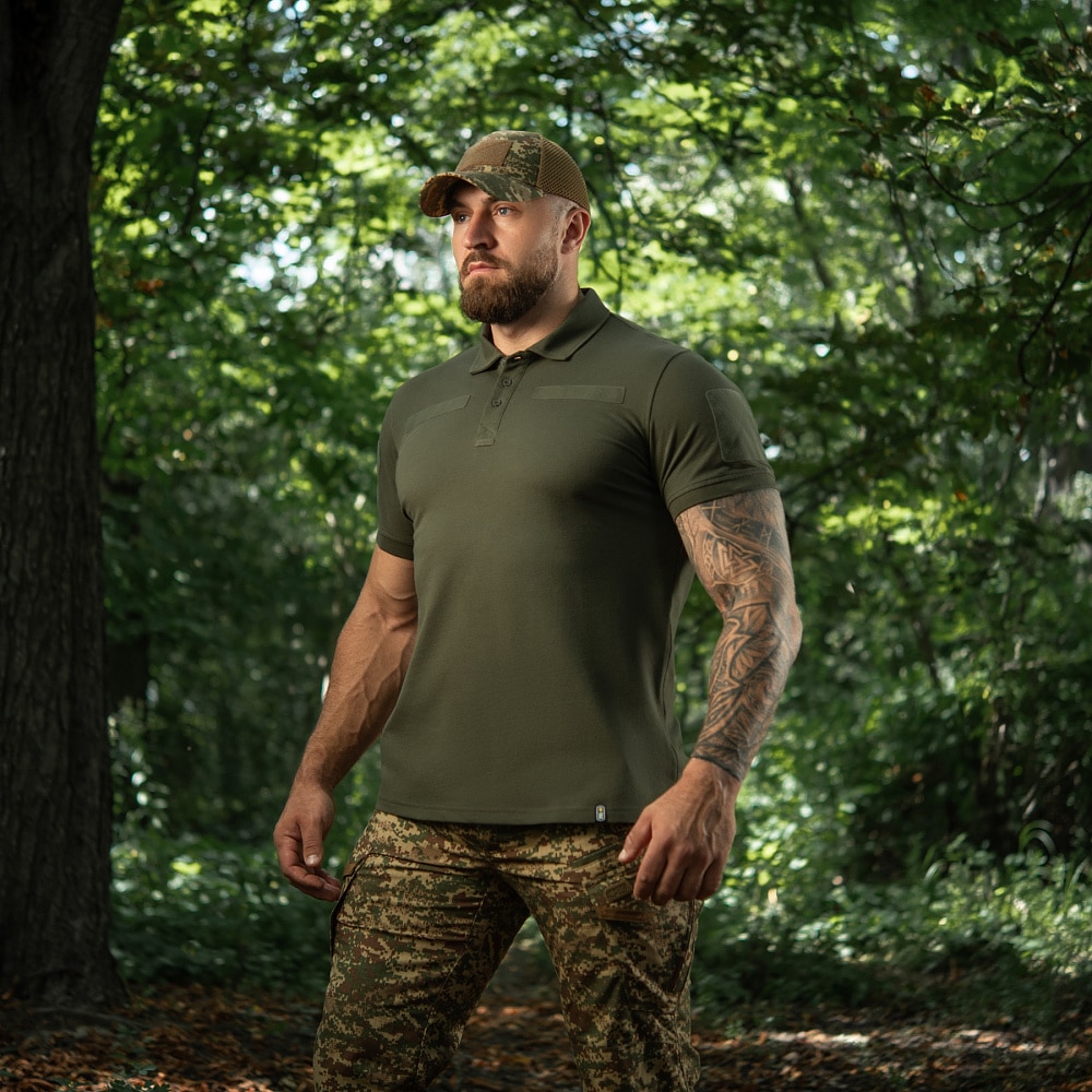 поло army olive 6535 4