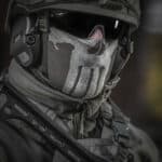 шарф полегшений skull olive