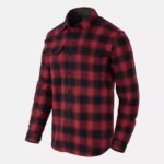 Coral Crimson Checkered