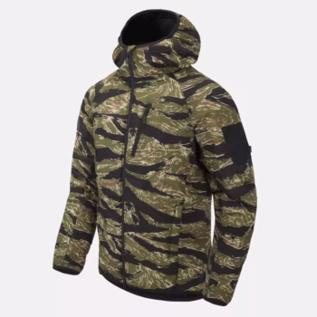 Куртка Helikon-Tex WOLFHOUND Hoodie Climashield Apex 67g Tiger Stripe
