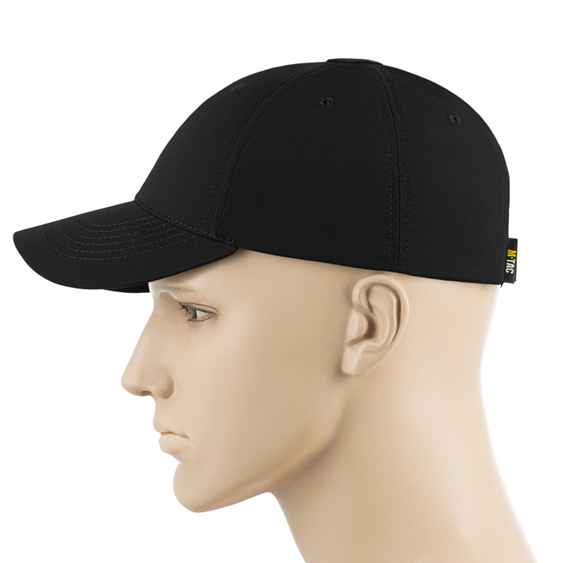 M-Tac бейсболка Elite Flex ріп-стоп Black 3