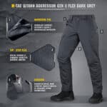 aggressor dark grey